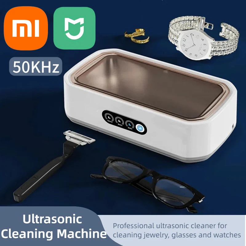 Xiaomi Ultrasonic Cleaner Portable Household Large Capacity 650ML Glasses Jewelry Braces Professional Cleaning Machine